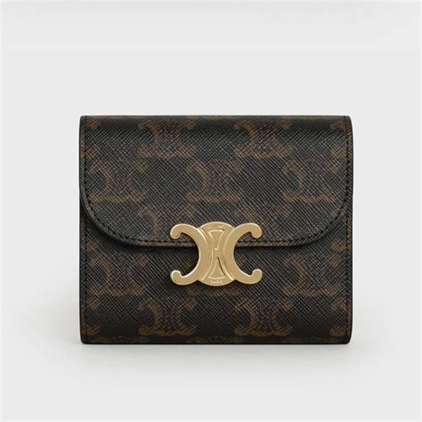 celine short wallet